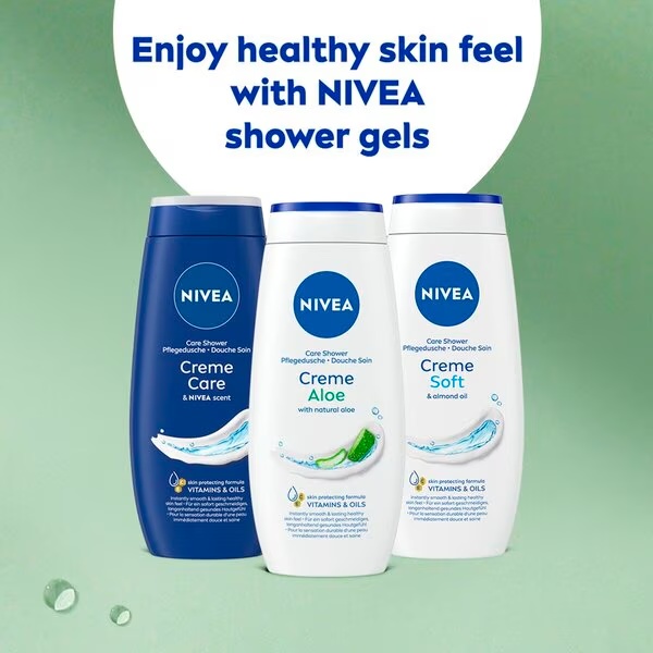 NIVEA Creme Aloe dušas krēms<br>250ml - normālai ādai