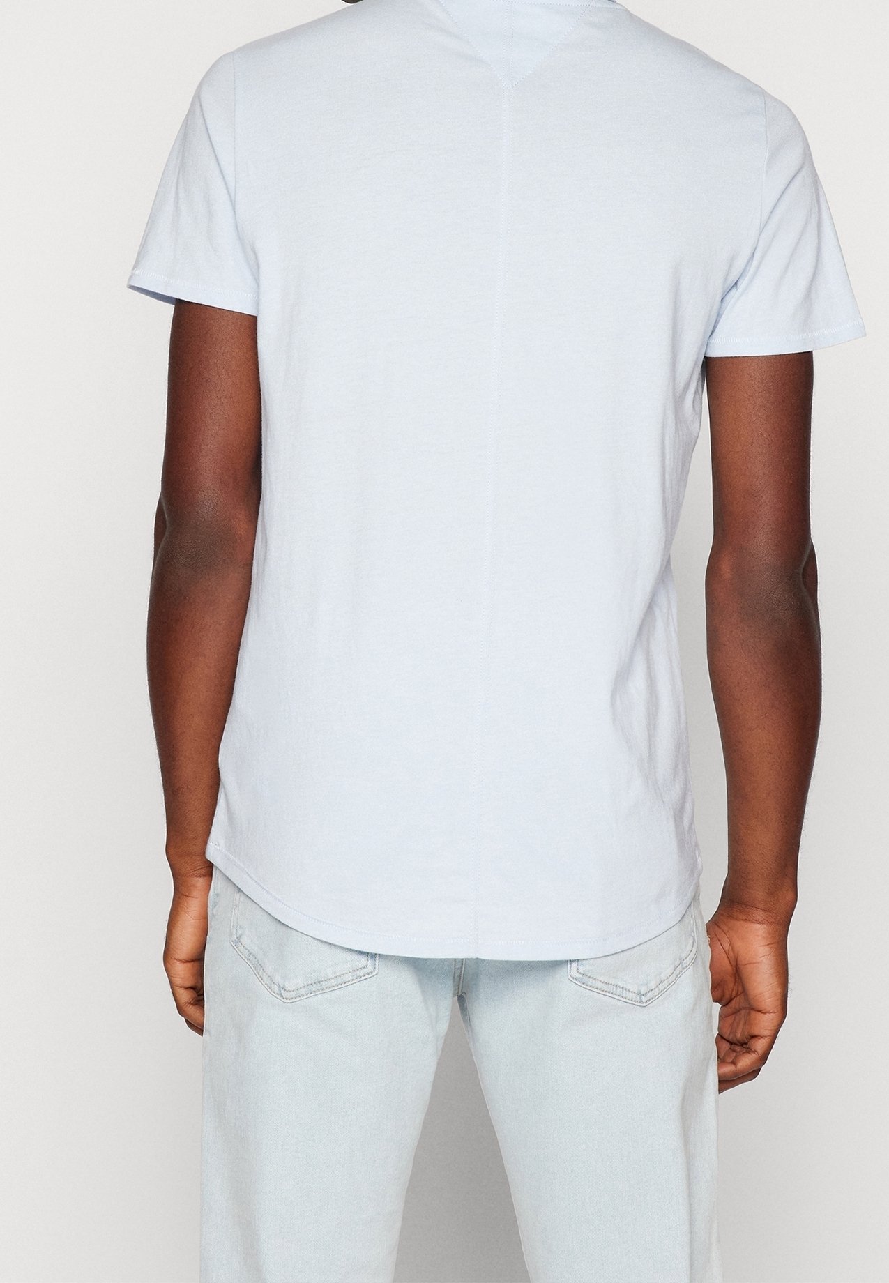 Tommy Jeans Basic T-Shirt – hellblau