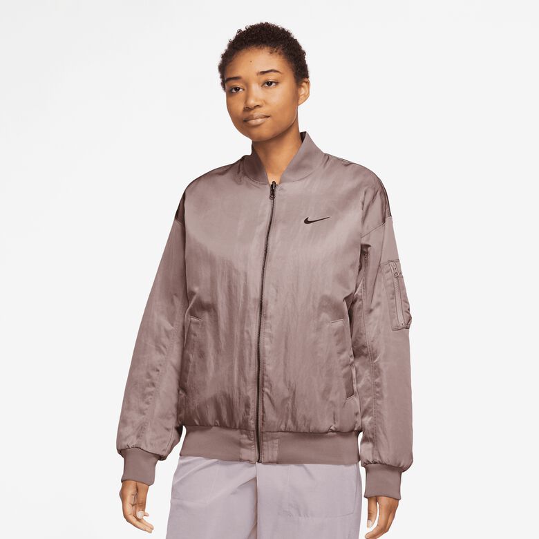 Chaqueta bomber reversible estilo universitario de Sportswear