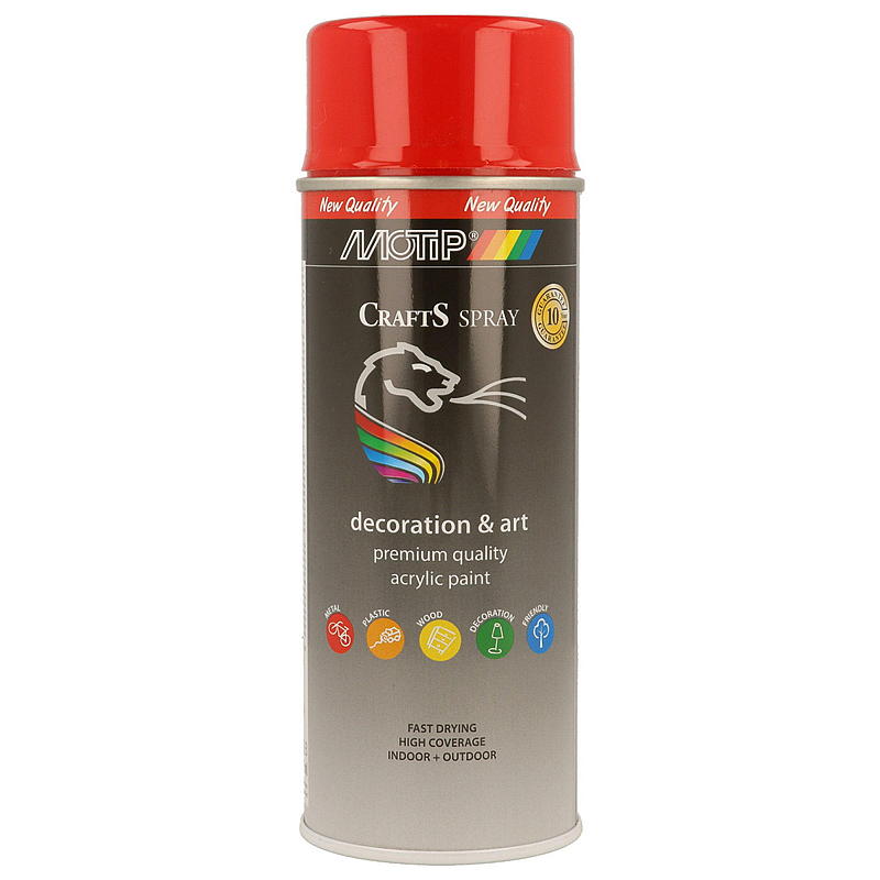 Spraymaling 400ml Rød RAL3020 hg Crafts