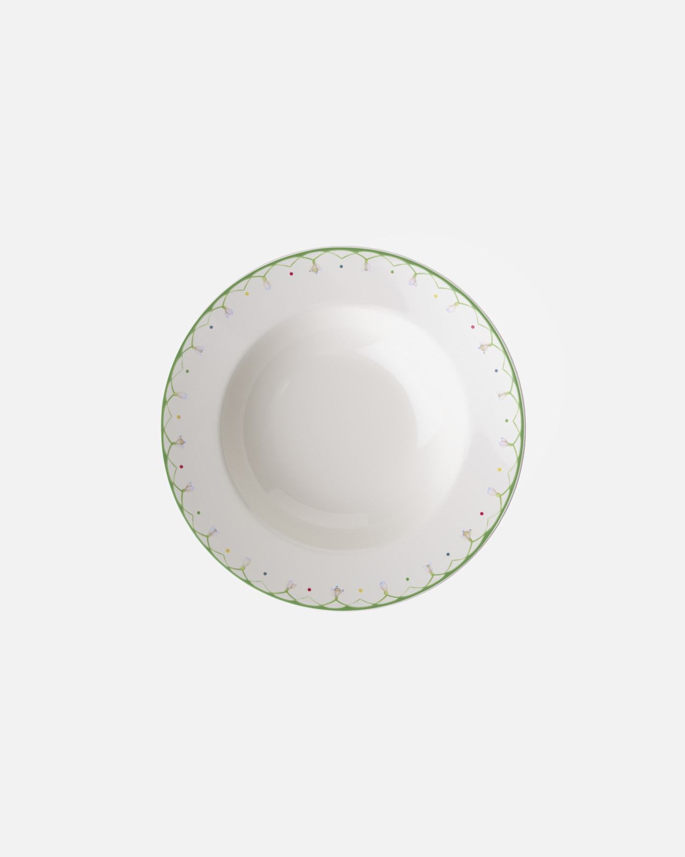 Villeroy & Boch gili lėkštė, spalvinga pavasarinė plunksna, 1 vnt.