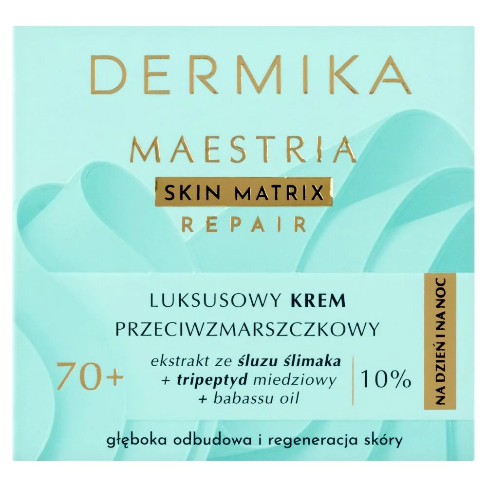 Dermika Maestria Luksusowy krem przeciwzmarszczkowy 70+ na dzień i na noc 50ml