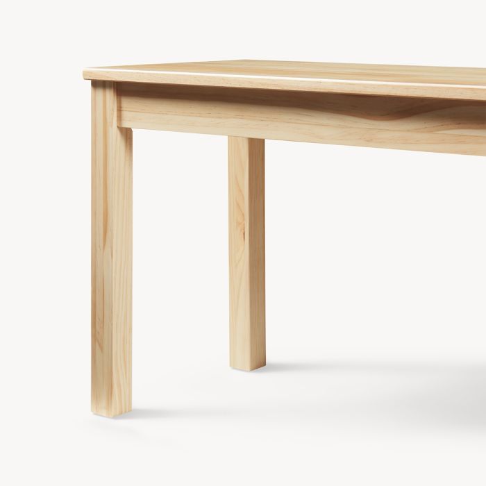 Banc de salle à manger Trerunulu 160 x 35 x 45 cm naturel