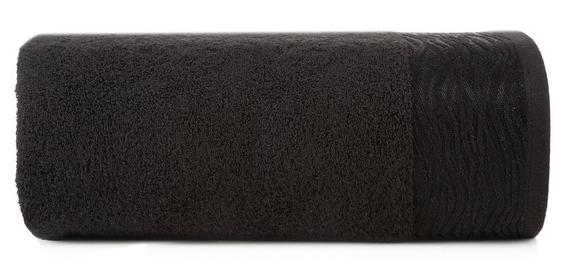 Ręcznik Dafne 50x90 czarny frotte 500 g/m2