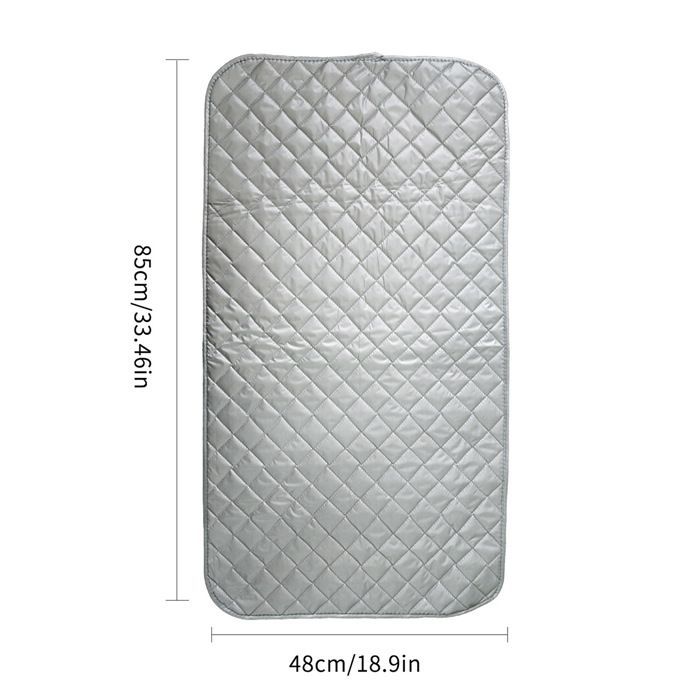 Nappe de Repassage Isolante Couverture de Repassage à la Vapeur Coton Tapis sur Table Portable pour Lave-Linge Sèche-Linge Voyag