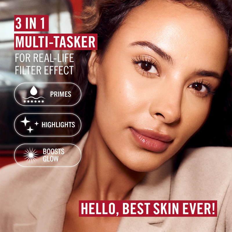 Rozjasňujúci primer Rimmel Multi-Tasker Better Than Filters pre zjednotenie tónu pleti