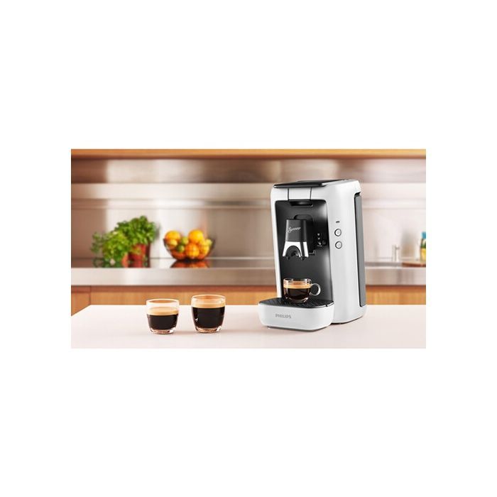 Machine à café - PHILIPS - Senseo CSA260/11 - 0,7L - 2 tasses - Blanc