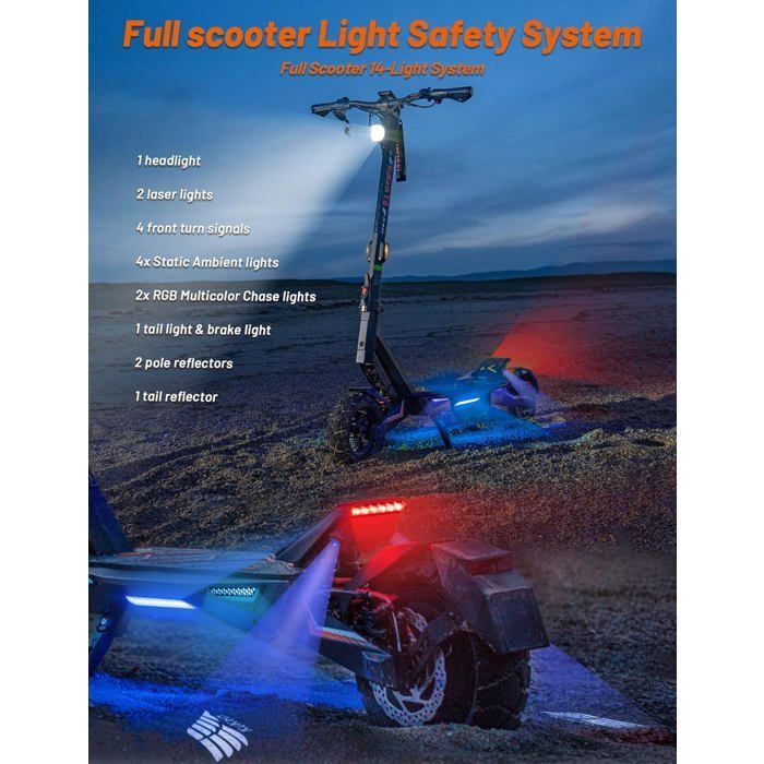 KuKirin T3 - Elektrische scooter - 800W motor - 48V 15,6Ah accu - Max. 45 km/u - 10 inch banden - Actieradius 55 km - Zwart
