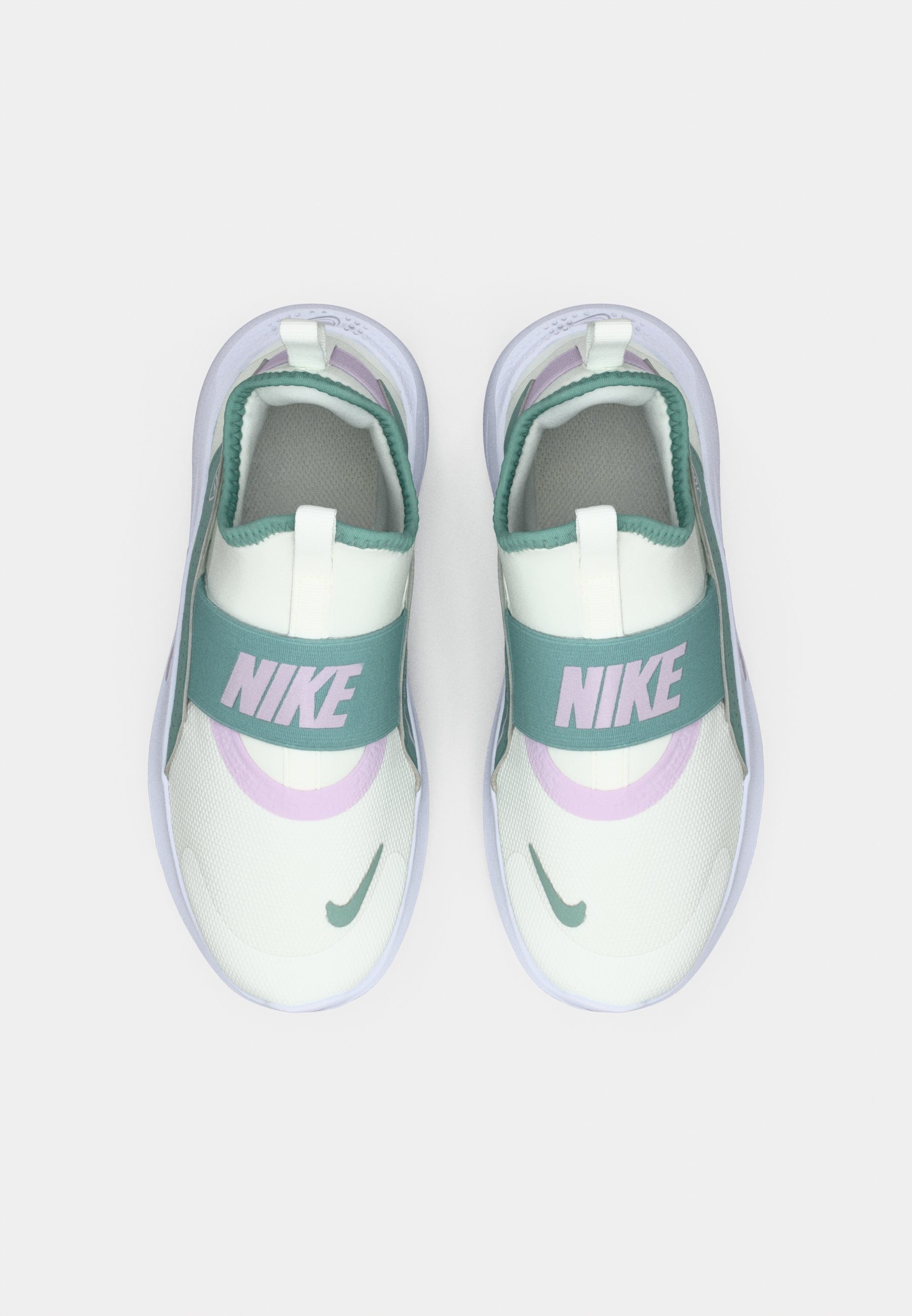 Nike Performance FLEX RUNNER 4 UNISEX - Hardloopschoenen voor op de weg - Summit White/Doll/Cannon