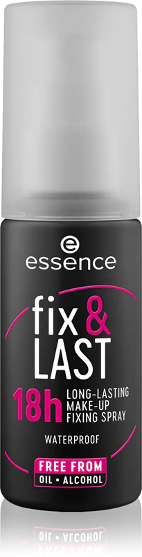 spray fixador de maquiagem essence Fix & LAST 18h