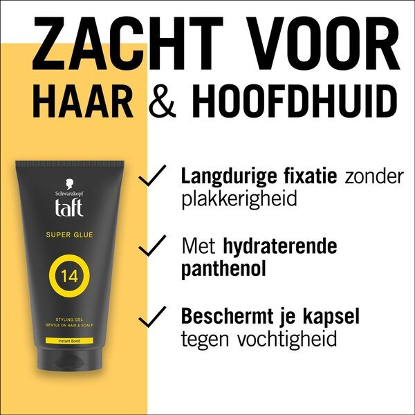 Schwarzkopf Taft Super Glue gel za kosu Level 14, tuba, 150 ml
