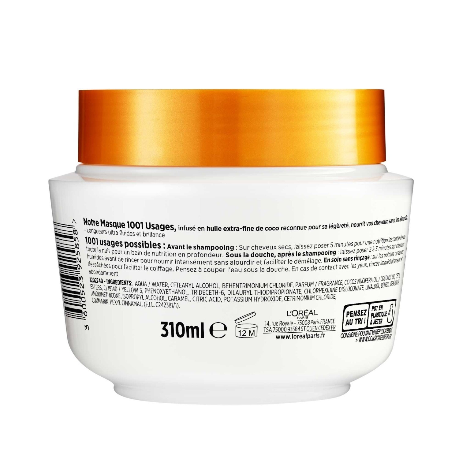 L’Oréal Paris Huile Extraordinaire Masque Coco