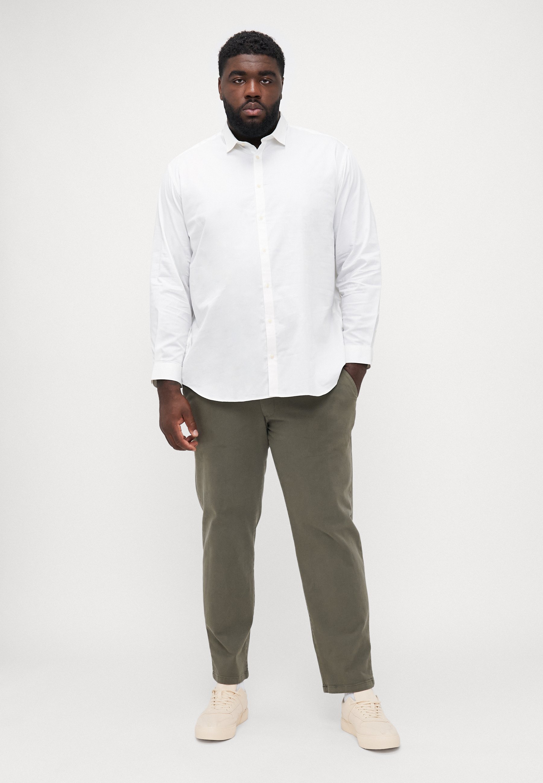 Jack & Jones JPRBLACARDIFF SHIRT - Košile - white