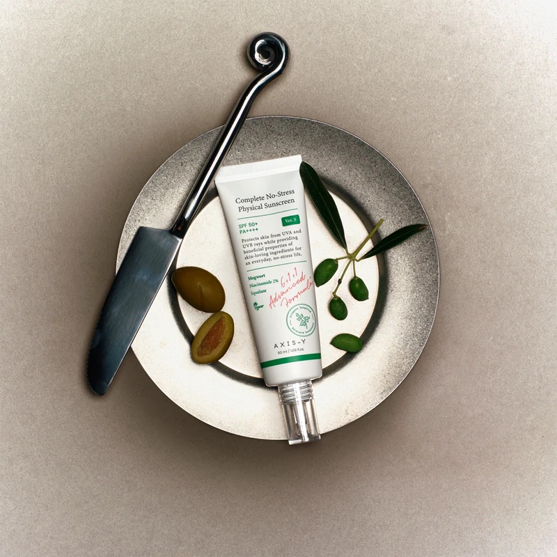 AXIS-Y 6+1+1 Advanced Formula Complete No-Stress Fiziskā Saules Aizsardzības Krēms Sejai SPF 50+