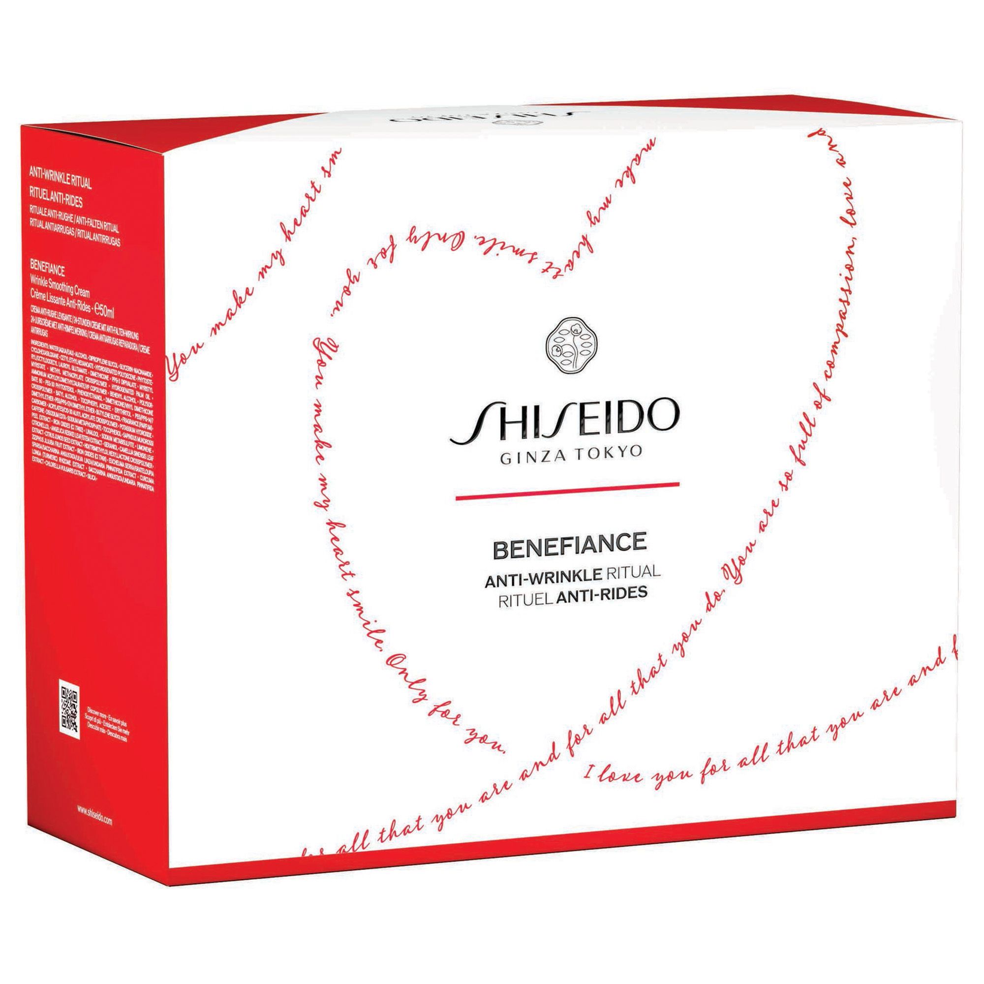 Darčeková sada Benefiance Anti-Wrinkle Ritual Luxusný prípravok proti vráskam a starnutiu