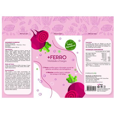 Farmanos Rauta Ravintolisä Farmanos 500 ml 500 ml