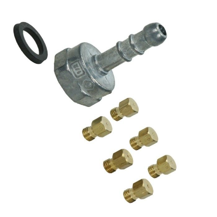 Kit injetor de gás butano - Whirlpool - 480121102364 - Acessórios para fogão - Cinza - Compatível com diversos modelos