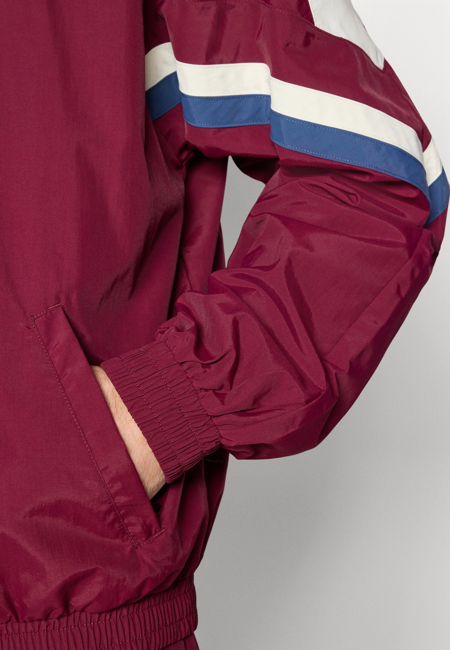 Diadora TRACK JACKET ICON - Trainingsjack - bordeauxrode banner