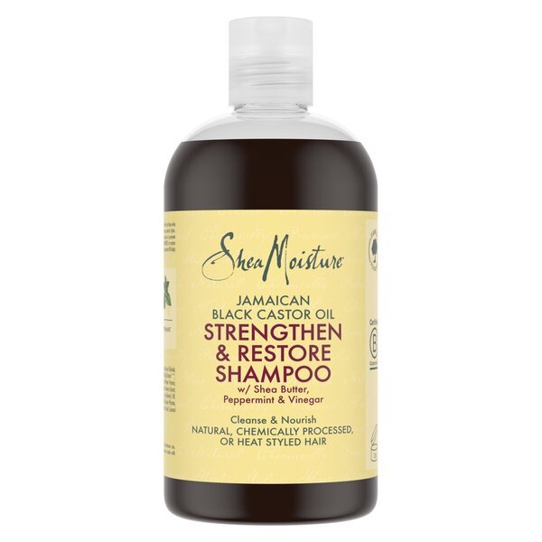 SheaMoisture Jamajský šampón s čiernym ricínovým olejom<br>384ml