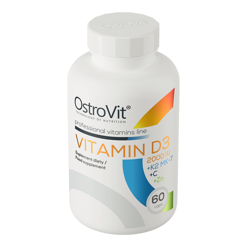 OstroVit Vit. D3 + K2 + C + Zn