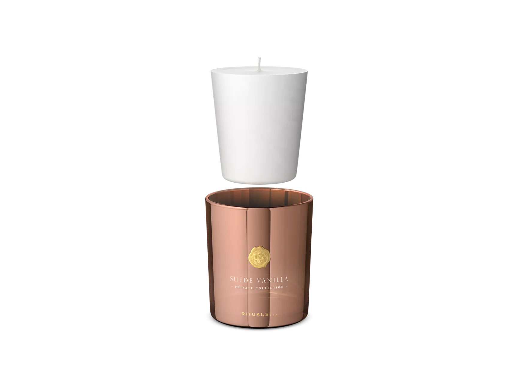 Vela aromática de recambio Suede Vanilla de 360 g
