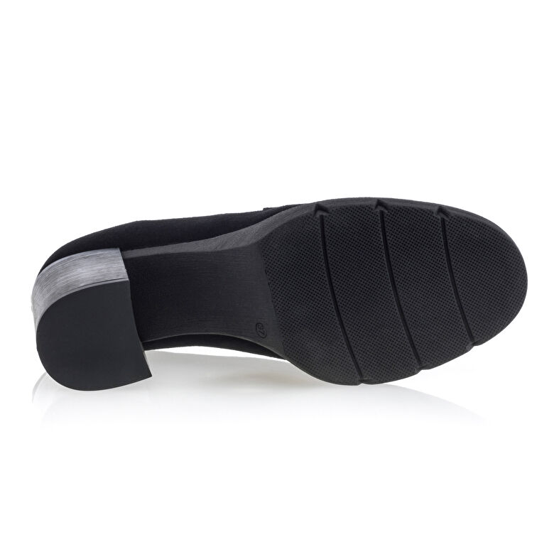 Mocassini/scarpe da barca neri da donna