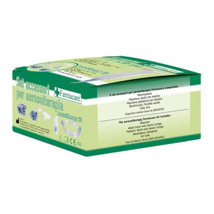 Tubo de aerosol de PVC FARMACARE para terapia con aerosol, 1 unidad.