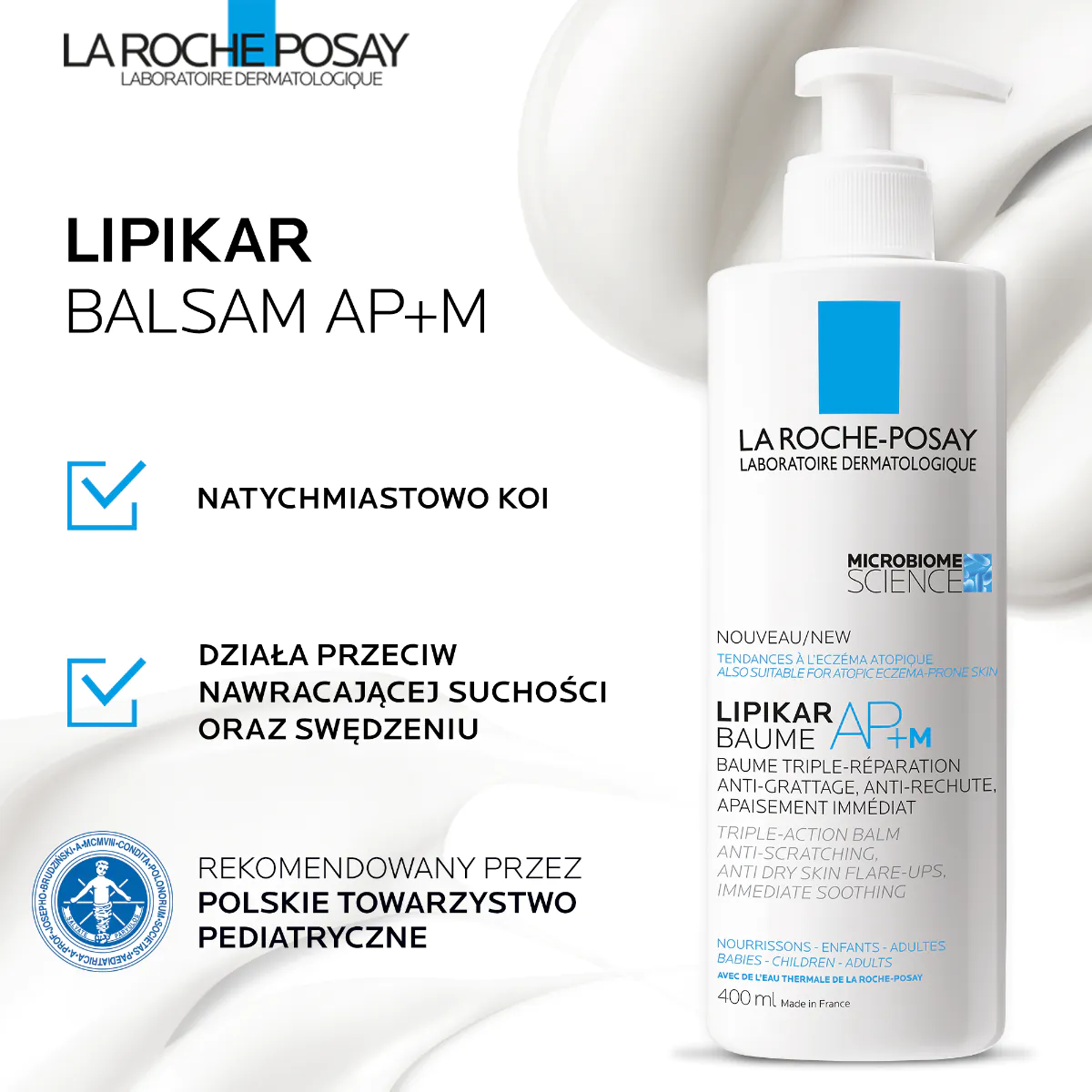 La Roche-Posay Lipikar Balsam AP+M