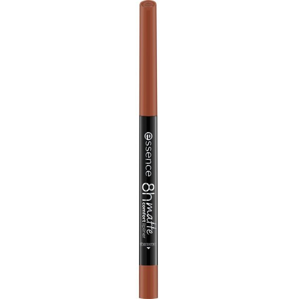 Essence 8H Matte Comfort olovka za usne u nijansi 17 Must Have Brown 3 g