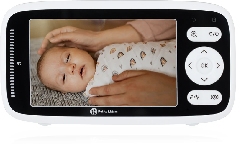 Babá Eletrônica Digital com Vídeo Petite&Mars NANO 4.0