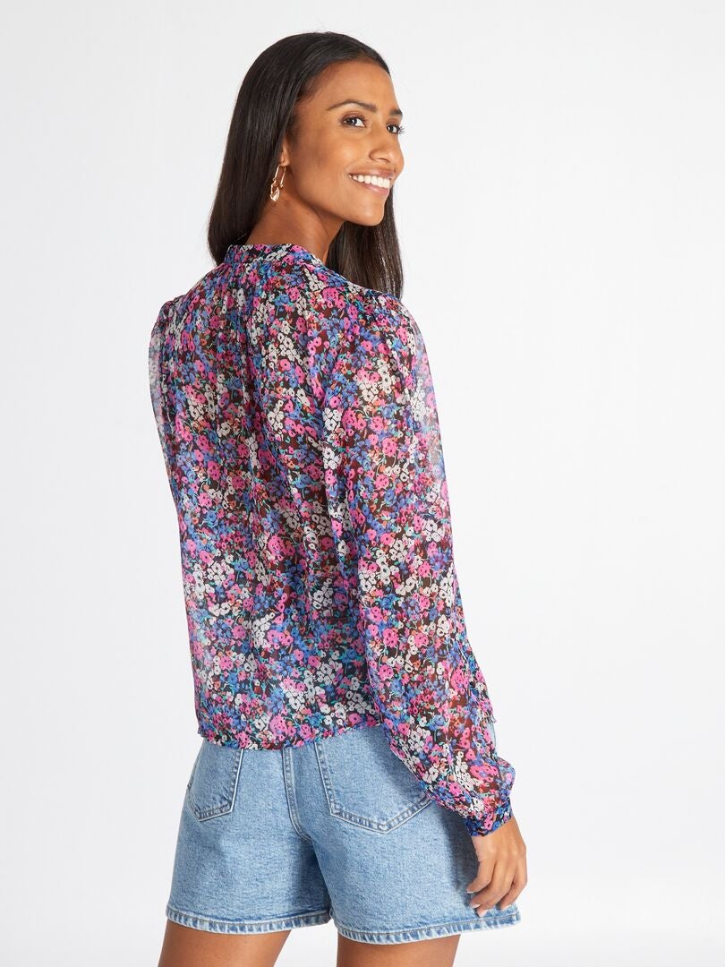 Blusa con estampado floral JDY - Multicolor/Floral