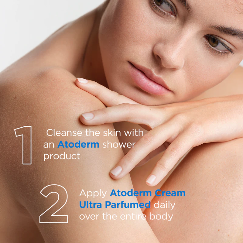 Bioderma Atoderm Creme Ultra Nutritivo para o Corpo, para Pele Normal, Seca e Sensível, Perfumado