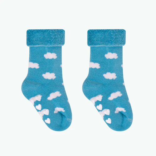 Cabaia Socken in den Wolken – Babysocken-Packung – Blau