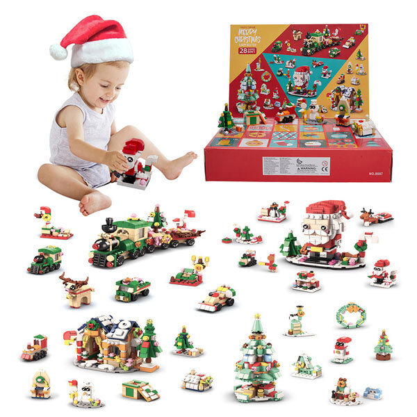 Livingandhome adventi naptár építőkocka vakdoboz