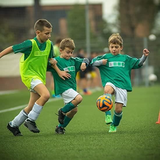 Espinilleras de fútbol para niños, deportes juveniles, 2 pares, 3 tallas, protección para pantorrillas, 3-15 años, niñas y niños, M