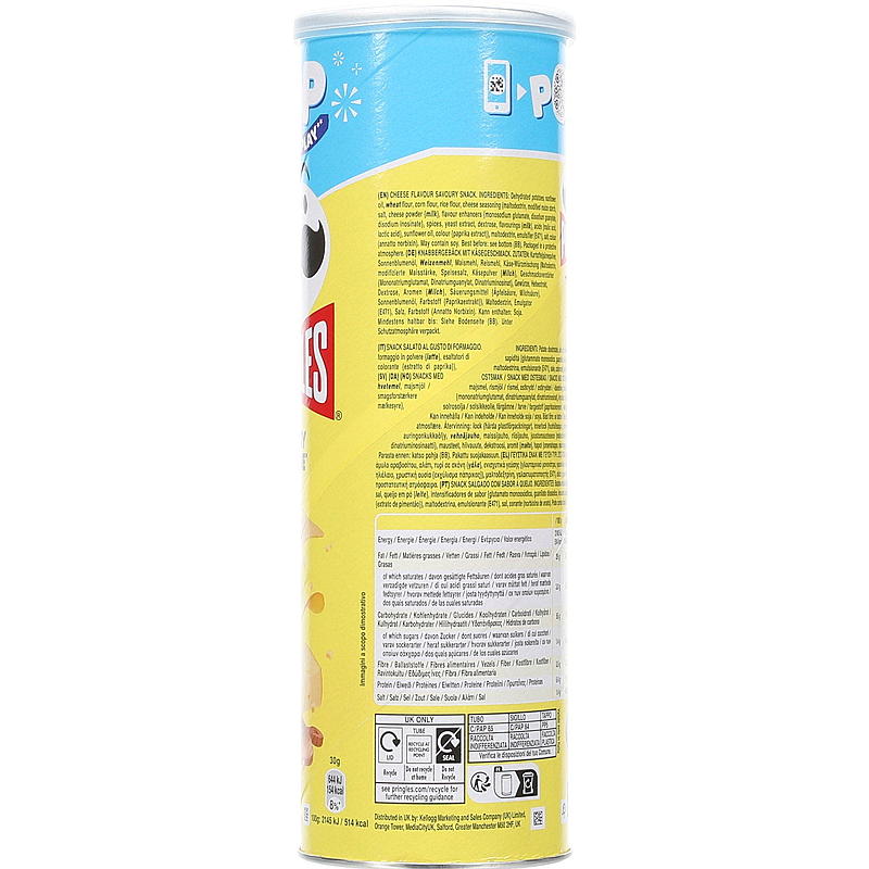Pringles Pringles 165 g Osteaktig ost