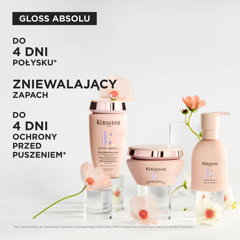 Kérastase Gloss Absolu badshampoo voor glanzend en zacht haar.