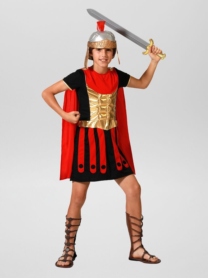 Fantasia de Gladiador - 2 Peças - PRETA