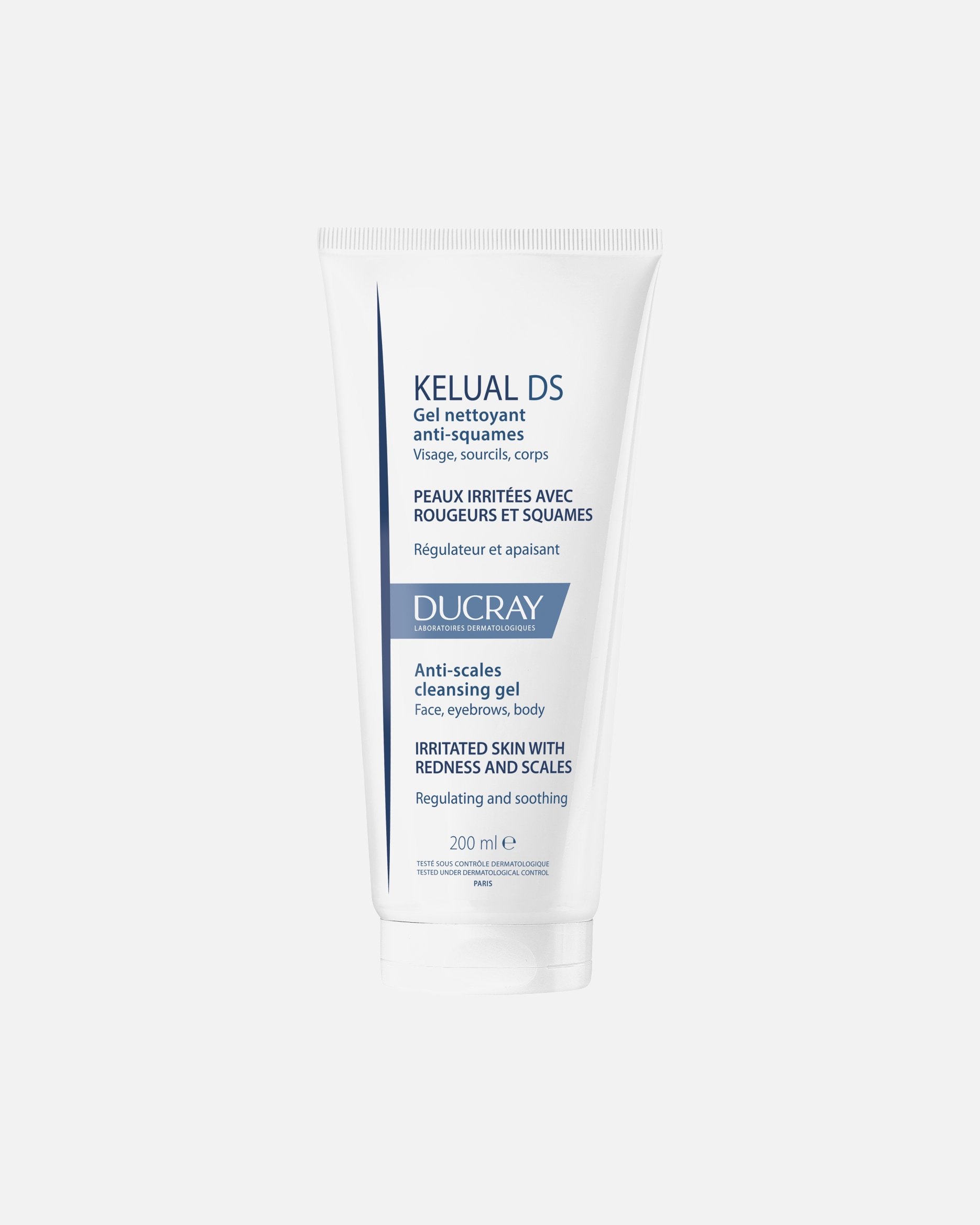 Ducray Gel za čišćenje KELUAL DS Gel za čišćenje protiv peruti - 200 ml