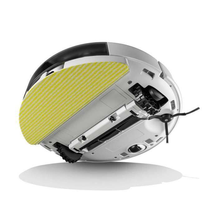 KARCHER RCV 5 - Robot aspirador y fregador - Control por aplicación, navegación láser LiDAR, mapeo, detección de habitaciones y obstáculos