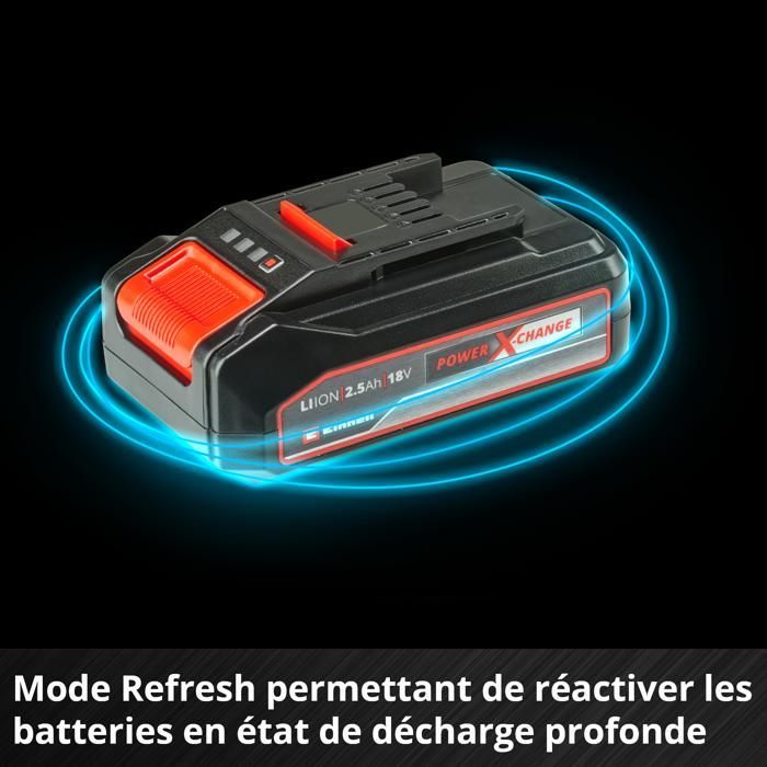 Einhell Starter Kit 2.5 Ah PXC (Lithium-Ion, 18V, charger + 1 battery 2.5Ah, for Einhell PXC devices)