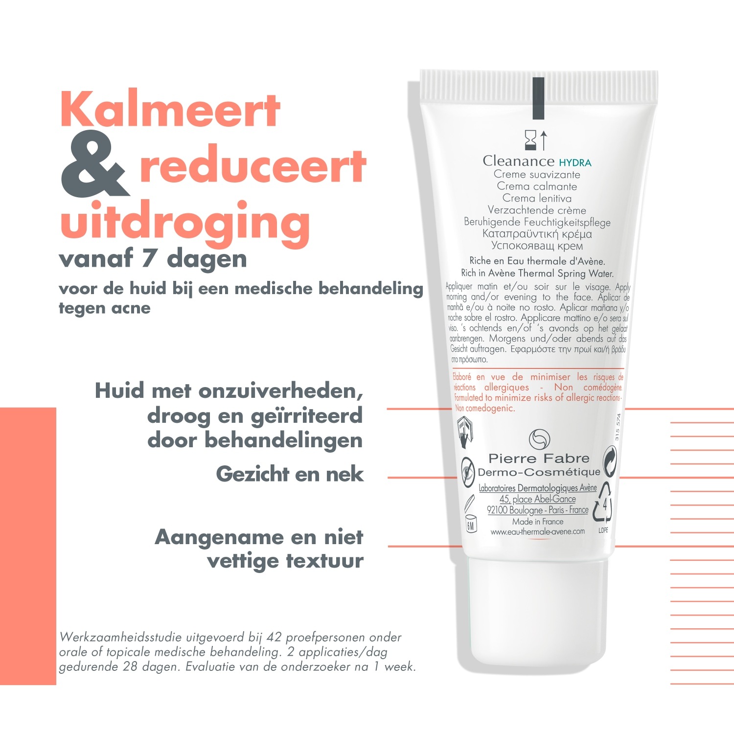 Avène Cleanance Hydra upokojujúci krém na tvár - 40 ml