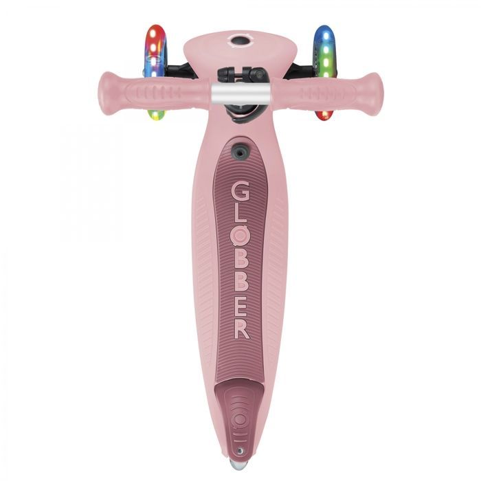 Globber - GO-UP ACTIVE LIGHTS Monopattino evolutivo - Rosa pastello