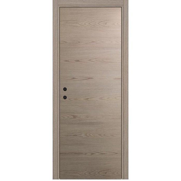 Armário com porta e moldura reversível e ajustável - OPTIMUM - Premium - Avelã - A 204 x P 4,4 x L 73 cm