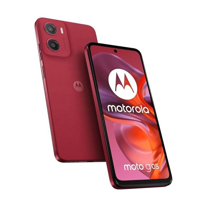 Teléfono móvil - MOTOROLA - Moto G05 - Pantalla HD+ de 6,67 pulgadas - Cámara de 50 MP - Batería de 5200 mAh