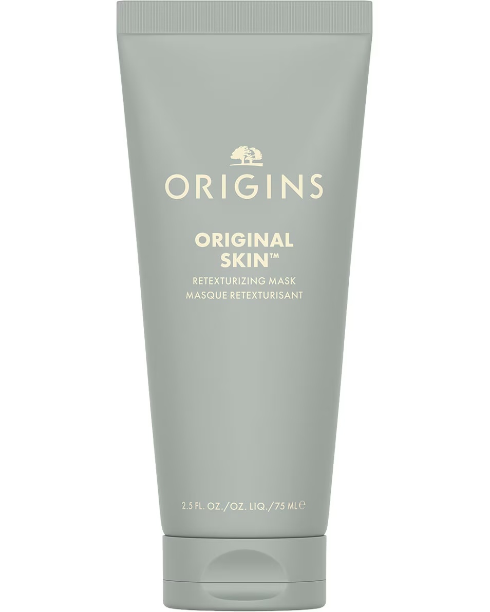 Mască de argilă ORIGINS care minimizează porii și rafinează textura pielii