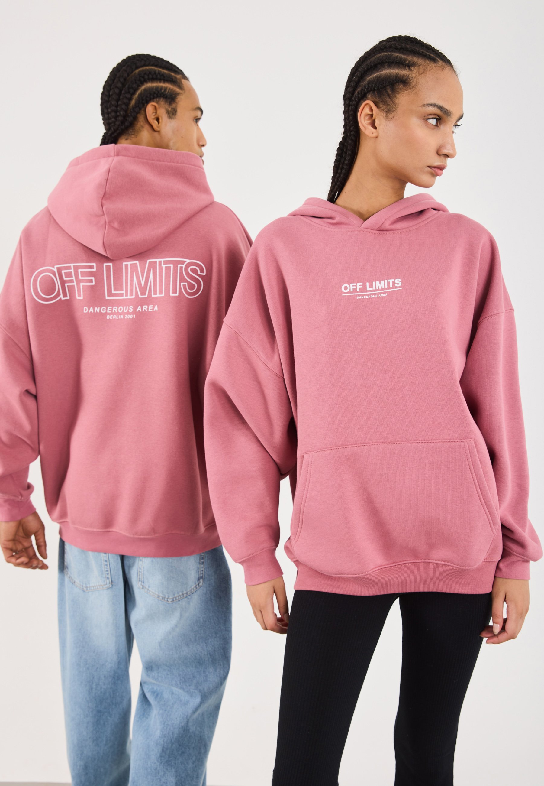 YOURTURN UNISEX - Hoodie - lila