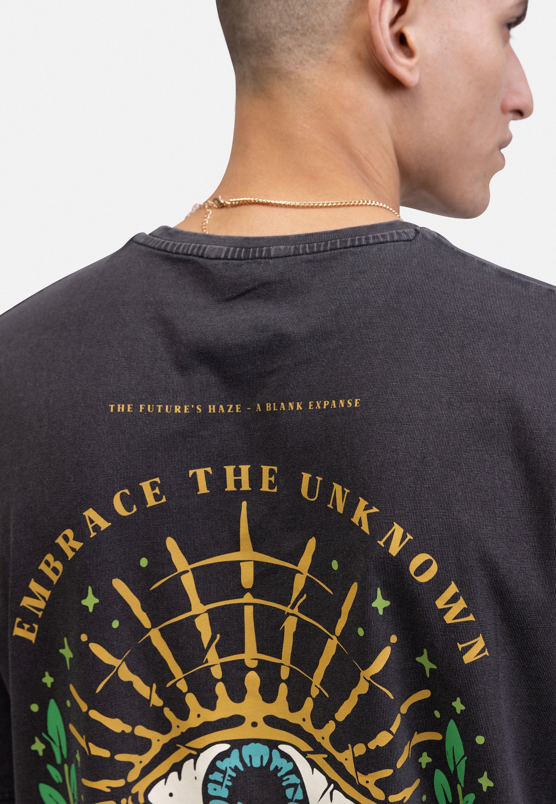 Camiseta Redefined Rebel JOHNNY TEE BOXY FIT UNISSEX - Estampa - preta pirata
