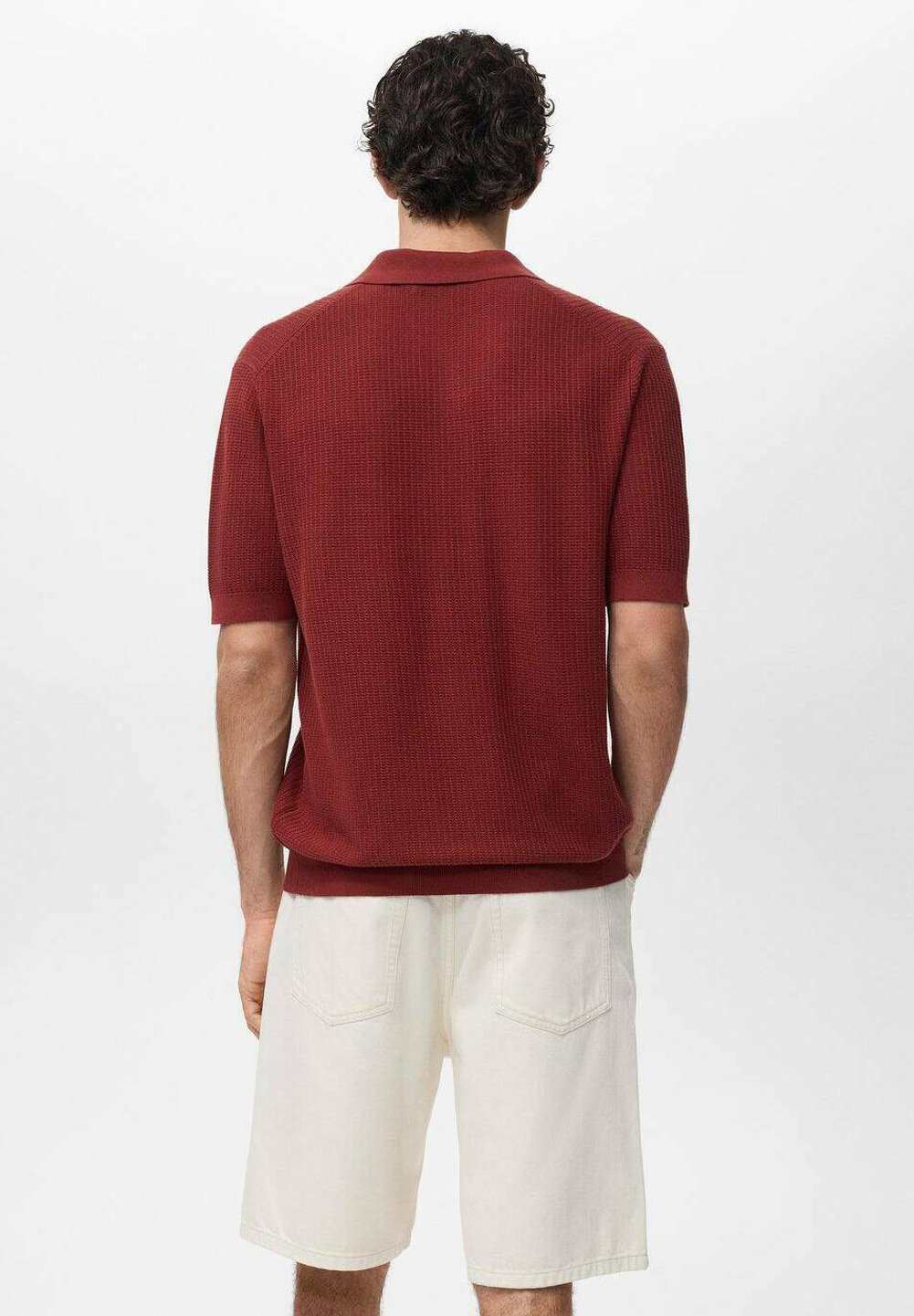 Polo Mango - bordeaux