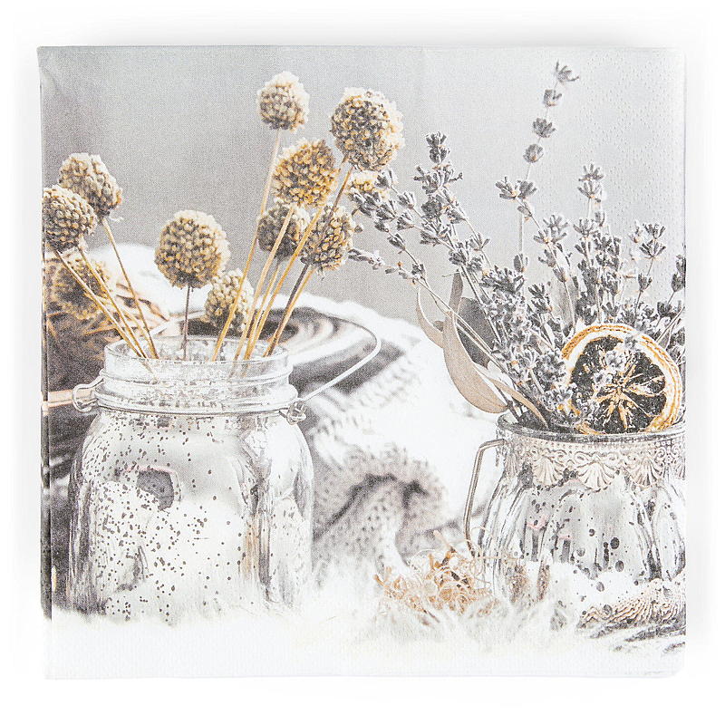 Serviettes Vie Eco, paquet de 20, 33 x 33 cm